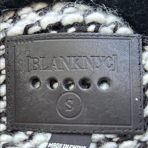 Blank NYC Black and White Teddy Jacket - Picture 6 of 6